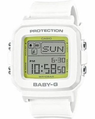 卡西歐 BABY-G 運動手錶，10 ATM 防水，女士數位手錶，大尺寸易讀 LCD 錶盤 ，秒錶，倒數計時器，LED 照明，跑步手錶，馬拉松，跑步手錶，戶外手錶。