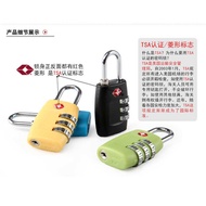 Luggage Lock tsa335 Luggage Zipper Lock Plastic TSA Customs Combination Lock TSA Lock Mechanical Com
