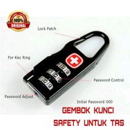 Swiss Pasword Padlock Numbers Bag Lock Bag Lock Suitcase Lock Travel Bag Lock