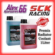 SCK Premix Radiator Coolant 1Liter Koolanz Universal For Bike Yamaha Honda Kawasaki Modenas KTM