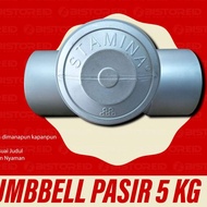 [1pc] DUMBBELL DUMBELL SAND DUMBELL 5KG 5 KG FREE SHIPPING