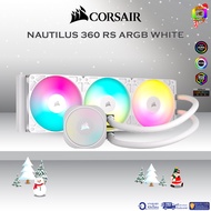 BONMECOM2 / ชุดน้ำปิด 3 ตอน CORSAIR NAUTILUS 360 RS ARGB  / WHITE