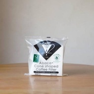 Cafec Abaca Plus Coffee Filter 02 Osmotic Flow APC4-100W Cafec Filter Paper