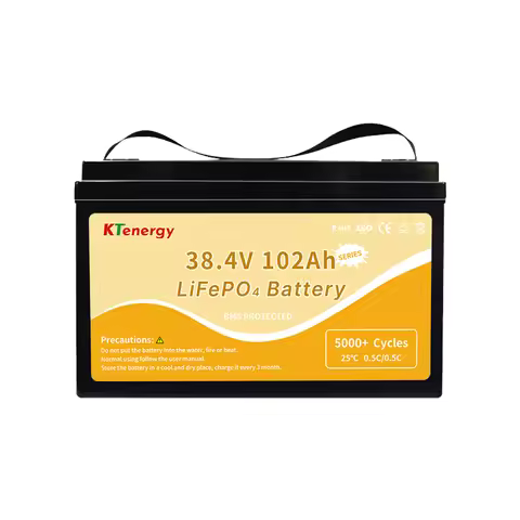 KTenergy 36V Lithium Ion Batterie 50Ah 300Ah 200Ah 100Ah Lifepo4 Battery Pack 36V 100Ah For Golf Car
