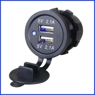 QC 3.0 Car Charger Adapter Dual Ports Car Charger Adapter Fast Charging USB Adapter for Car DC 12/24
