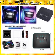 CAR INTERIOR ROOF AMBIENT READING LIGHT RGB APPS STARRY SKY DYNAMIC LINES AMBIENT READING LIGHT UNIV