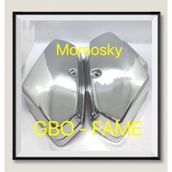 HONDA GBOJ GB6 Fame BATTERY SIDE COVER - CHROME