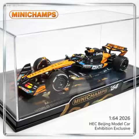 MINICHAMPS 1:64 McLaren F1 MCL39,Limited edition for the 2026 Beijing Auto Show, the 2025 post-seaso