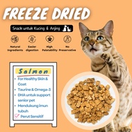 KOLIKE Freeze Dried Salmon Cat Dog Treats Snack Pet Food Cat Dog Fish