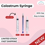 COLOSTRUM SYRINGE WITH CAP 1ML/3ML/5ML