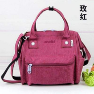 New Linen Embroidery Lotte Three-purpose Womens Bag Anello Crossbody Bag Small Square Bag Commuter L