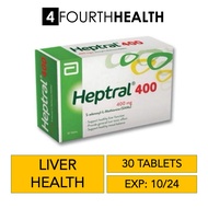 Abbott Heptral 400mg (Exp Oct 2024) - support healthy liver function