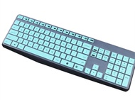 Ultra Thin Desktop PC Silicone Clear Keyboard Cover Skin Protector Compatible for Logitech MK235 K37