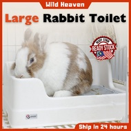 Large Rabbit Litter Box Rabbit Toilet Small Animal Litter Box Adult Guinea Pig Chinchilla