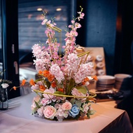 Hotel Wedding Main Table Flower Birthday Decoration Artificial Flower Table Decoration Bar Artificia