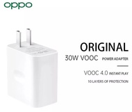 ส่งจากไทย หัวชาร์จ​ OPPO​​ 30W​ VOOC​ FAST​ CHARGE ใช้ได้กับมือถือ OPPO A94 A54 A73 FindX3 A94 A77 A53 A5 2020 A9 2020 OPPO Reno4 A93