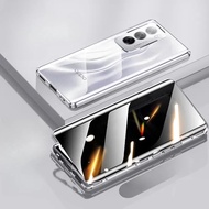 เคสโทรศัพท์โลหะกันแอบดูสำหรับ IQOO 12 13 Z9X Z9เทอร์โบพลัส Z9 Lite Z7 Pro 5G 360องศาฝาครอบแม่เหล็กกา