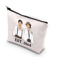 Salvatore Brothers Established 1864 Vampire Fans Gift Stefan and Damon Zipper Pouch Makeup Bag (Brot