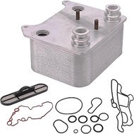Bapmic 3C3Z6A642CA 3C3Z-6A642-CA Engine Oil Cooler Kit Compatible with Ford F-250 F-350 F-450 F-550