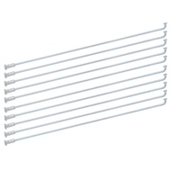 BSKY 10pcs 13G 2.2mm Bike Spokes Iron Manganese Bicycle Tricycle Accessories