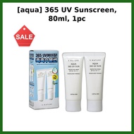 [aqua] 365 UV Sunscreen, 80ml, 1pc / Korean Sunscreen / Broad-Spectrum Protection / 100% Genuine by 