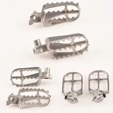 Off Road Motorcycle Pedal Stainless Steel Foot Pedal Steel Foot Pedals For YAMAHA YZ WR F X FX 65 85