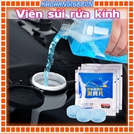 Set of specialized car glass cleaning effervescent tablets, super clean glass doors