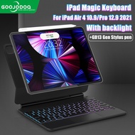 Goojodoq  rebound magnetic keyboard case  iPad case with ipad keyboard compatible with iPad Pro 11/i