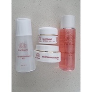 Paket I’m Beauty Whitening Glow isi 4 WX 1 (sunscreen whitening wx1)