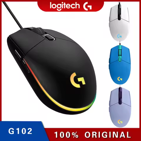 Logitech G102 LIGHTSPEED Gaming Mouse 8000 DPI Wired Mouse Laptop Accessories No Driver Version Cann