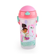 Kidztime x Nella Children Cartoon Character Kids Straw Water Bottle + FREE Straw Replacement Program (550ml)