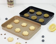 Loyang Bolu Gulung Cookies Persegi Panjang Anti Lengket Pastry Pan