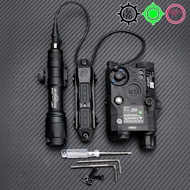 ไฟฉายเลเซอร์ WADSN Peq15 กล่องเลเซอร์ PEQ 15 ไฟฉาย M600C ควบคุมแบบคู่ หัวไฟแบบหางหนู ไฟฉายยุทธวิธี M