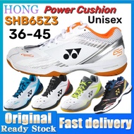 Yonex Power Cushion SHB65Z3 รองเท้าแบดมินตันสำหรับผู้ชายรองเท้ากีฬาอาชีพสำหรับผู้หญิงระบายอากาศได้ yonex 65z3 รองเท้าแบดมินตันเบาพิเศษ
