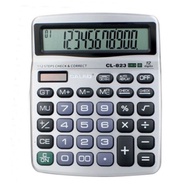 เครื่องคิดเลข 12 หลัก เครื่องคิดเลขโซล่าเซลล์ เครื่องคิดเลขใหญ่ Digital Calculator CL-823