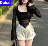 QUẦN SHORT JEANS NỮ 4 CÚC LAI TUA RUA NHIỀU MÀU SIÊU XINH PHONG CÁCH SANG CHẢNH - DUBAI FASHION