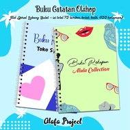 Alafaproject Online Shop Notebook 005-006 Sales Book/ Spiral Binding Sales Record Book/