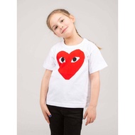 CDG Kids T-shirt large screen printing PLAY CDG Kids T-shirt