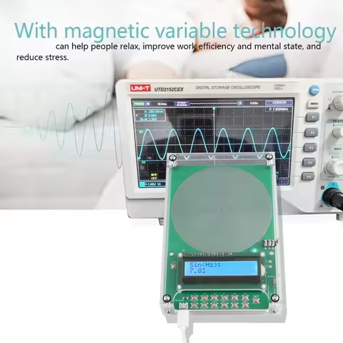 7.83Hz Schumann Waves Resonance Generator Ultralow Frequency Pulse Audio Resonator Type-C Interface 