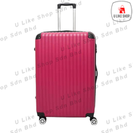 28 inch XL ABS suitcase ready stock luggage 28inch hello plain beg bagasi