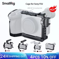SmallRig FX2 Cage for Sony FX2, Camera Cage Rig Kit With Top Plate Cable Clamp Cold Shoe NATO Rail, 