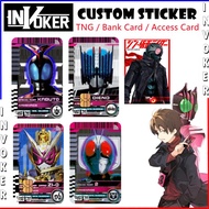 DECADE - Touch n Go Card Sticker Cover / TNG CARD Sticker / Bank Card Sticker / Access Card / ATM CA