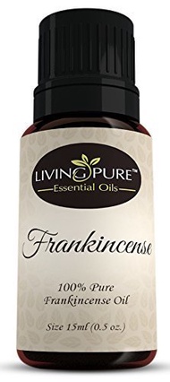 Living Pure Frankincense Essential Oil | 100% Natural &amp; Organic | Therapeutic Grade Oils | Use To...