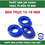 (SINGLE FROM 2C) UN shaft seal 15mm to 19mm all sizes | Pressure-resistant PU, durable, standard siz