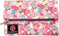 Hatayama Shoji 33201926 Free Pouch Japanese Pattern Sanrio Characters Red Approx. H 5.1 x W 7.9 inch