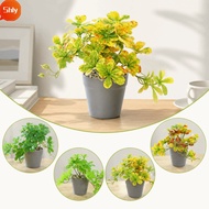 SHLY Artificial Bonsai Plant, Bonsai with Pot Fake Potted Plant,  Artificial Spider Plant Fake Plant