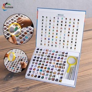 chulisia Kids Gemstone Crystal Kit ID Sheet Beginner Starter Kits Geology GEM Kit