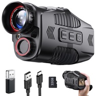 Night Vision Monocular, [2024 Upgrade] 1312FT Monocular Night Vision Goggles, HD Hunting Night Visio