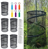 Pop Up Plant Covers 6 Pack - Instant Garden Protection with 18 Pins & 6 Labels | Insect Bird for Veg