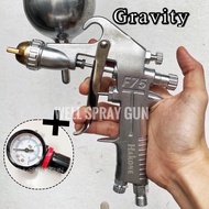 Hakone F-75 spray gun 1.5mm + air meter (gravity/suction)